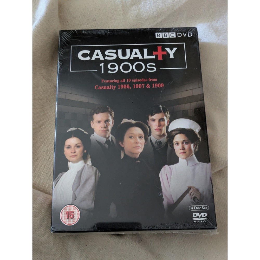 Casualty 1900s BBC DVD 4-Disc Set 1906 1907 1909 Medical Drama Region 2 New